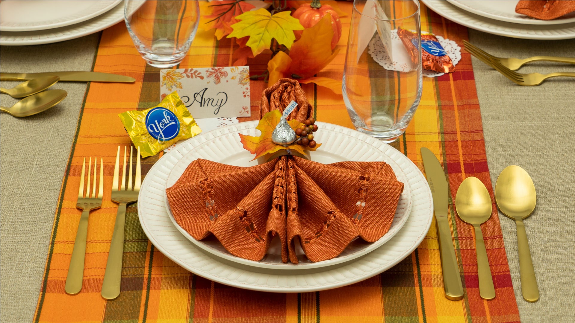Printable fall place cards crafts