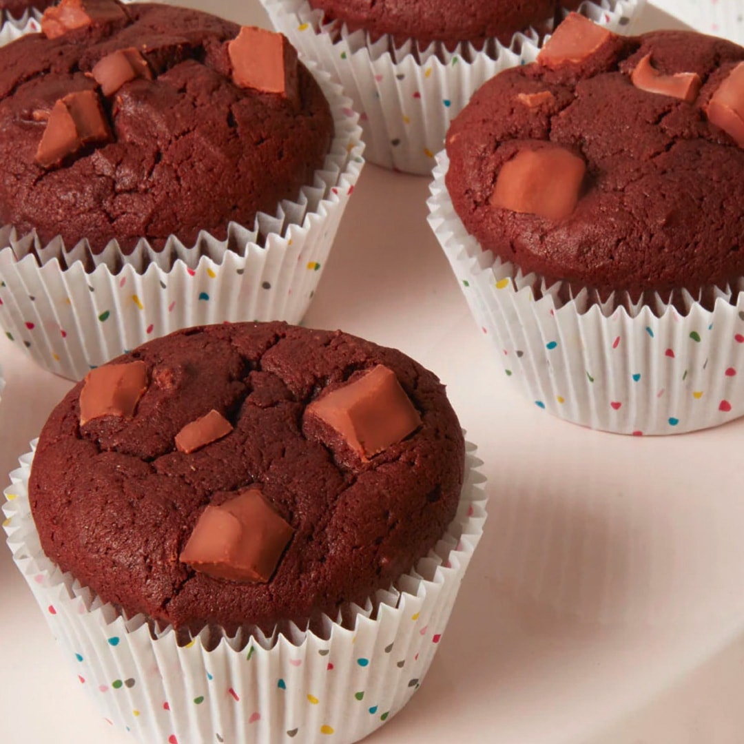 Double chocolate muffins