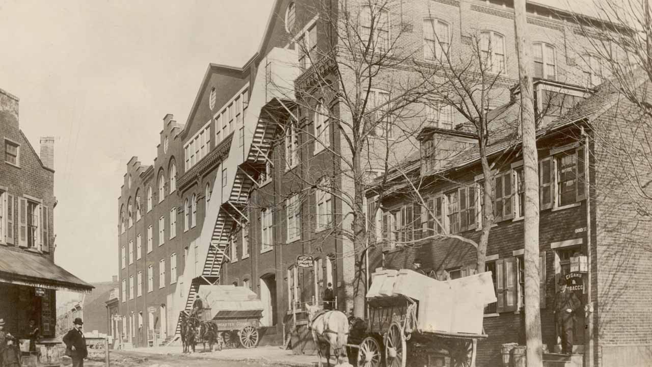 original hershey chocolate company building