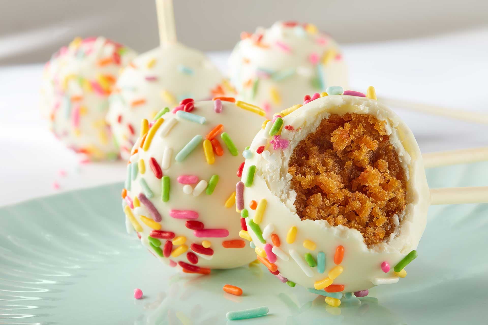 Carrot Cake Pops Hero