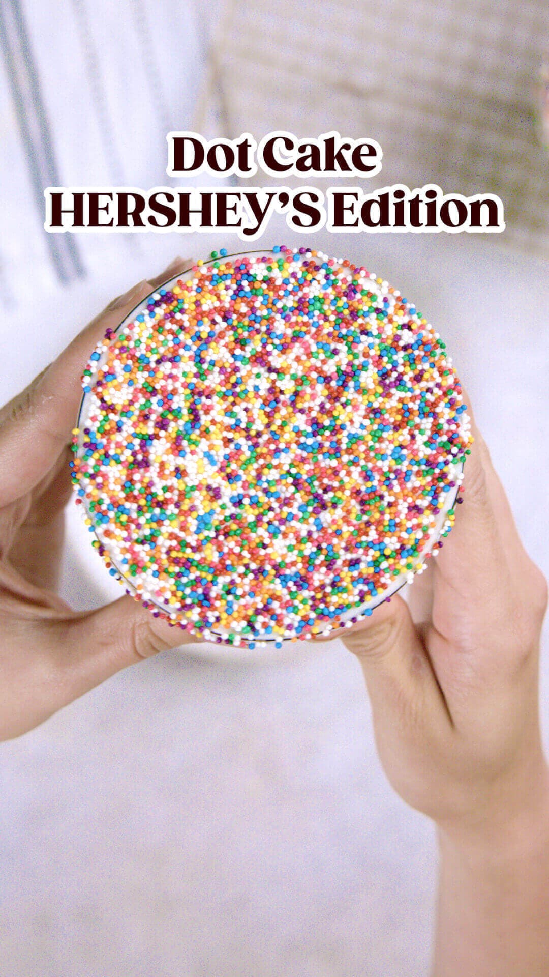 hershey's dot cake